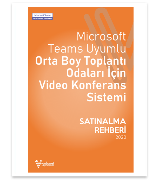 Microsoft Teams için üretilen video konferans sistemleri