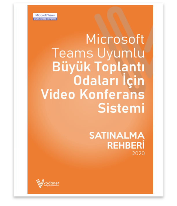 Microsoft Teams için üretilen video konferans sistemleri