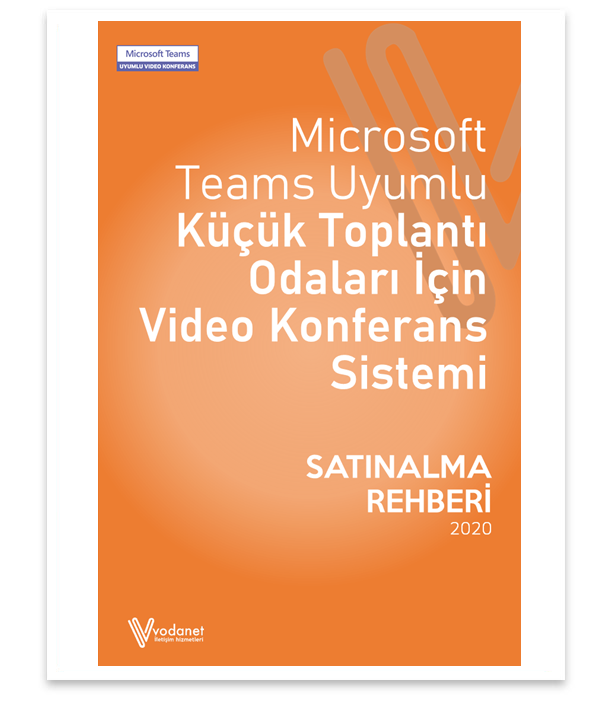 Microsoft Teams için üretilen video konferans sistemleri