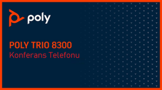 Poly Trio 8300 Konferans Telefonu
